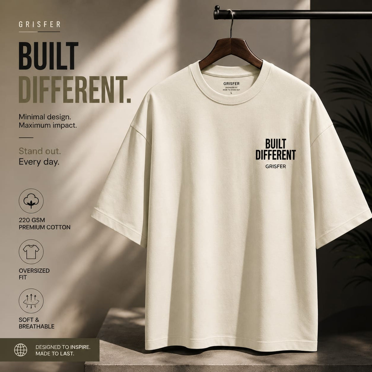 GRISFER oversized T-shirts collection
